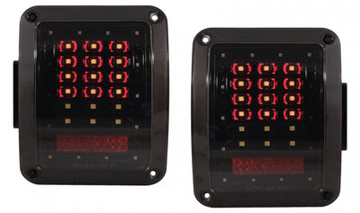 Stopuri Full LED compatibil cu JEEP Wrangler JK (2