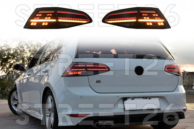 Stopuri Full LED Compatibil Cu VW Golf 7 VII (2012