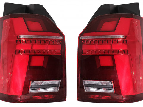 Stopuri Full LED compatibile cu VW Transporter T6 (2015-2020) Semnal Dinamic Tuning Volkswagen VW Transporter T6 2015 2016 2017 2018 2019 2020 TLVWT6LED