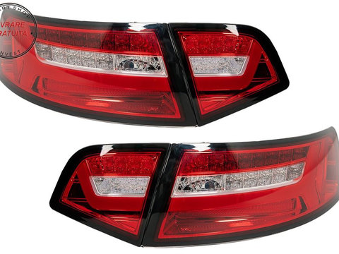 Stopuri LED Audi A6 4F2 C6 Sedan (2008-2011) Facelift Design Semnalizare Secventia