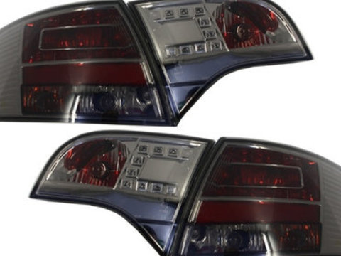 Stopuri LED compatibil cu Audi A4 B7 Avant (2004-2008) Negru 1017798 SAN34448