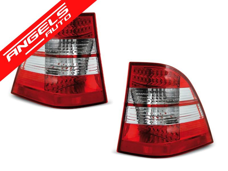 Stopuri LED compatibile cu Mercedes M-Class W163 ML (03.1998-2005) Rosu Alb