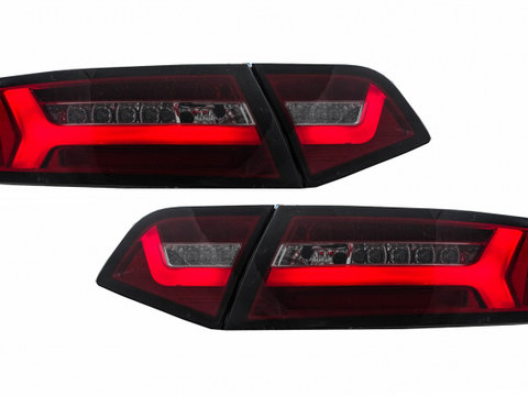 Stopuri LED Facelift Design Semnalizare Secventiala Tuning Audi A6 4G/C7 2010 2011 2012 2013 2014 TLAUA64F2