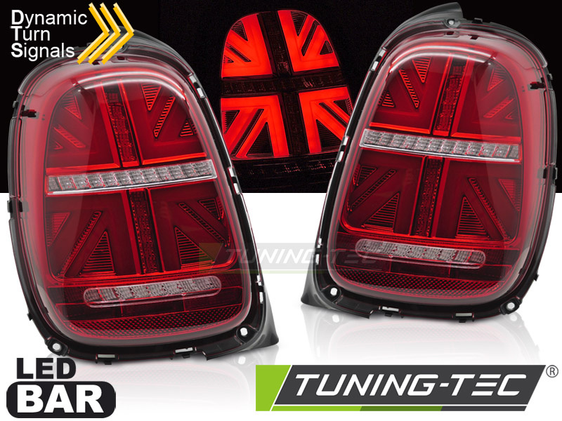 Stopuri led rosu SEQ compatibil cu MINI COOPER F55 F56 F57 14-17 6-PIN