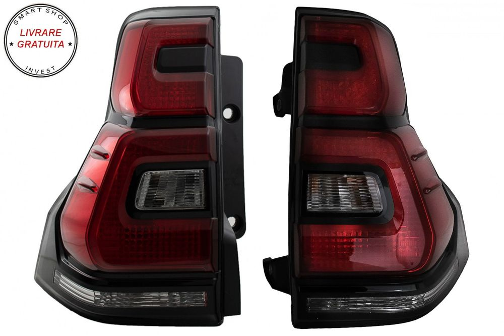 Stopuri LED Toyota Land Cruiser FJ150 Prado (2010-2016) LED Light Bar (2018+) Desi- livrare gratuita
