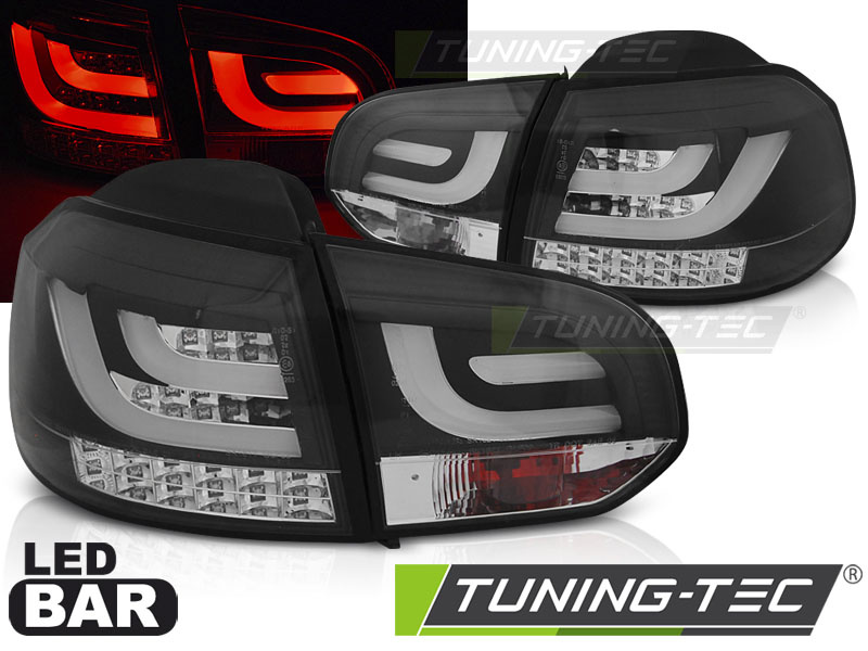 Stopuri tub led negru compatibil cu VW GOLF 6 10.08-12