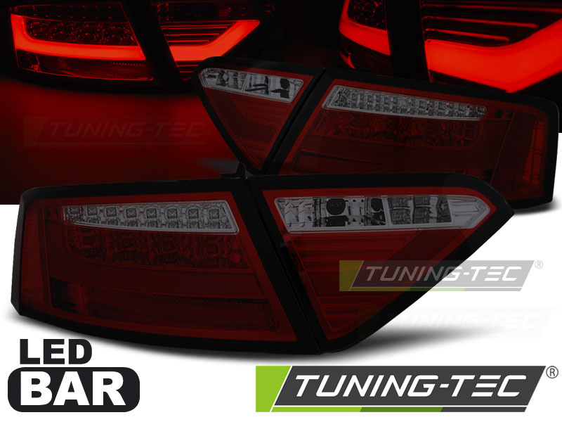 Stopuri tub led rosu fumuriu compatibil cu AUDI A5 07-06.11