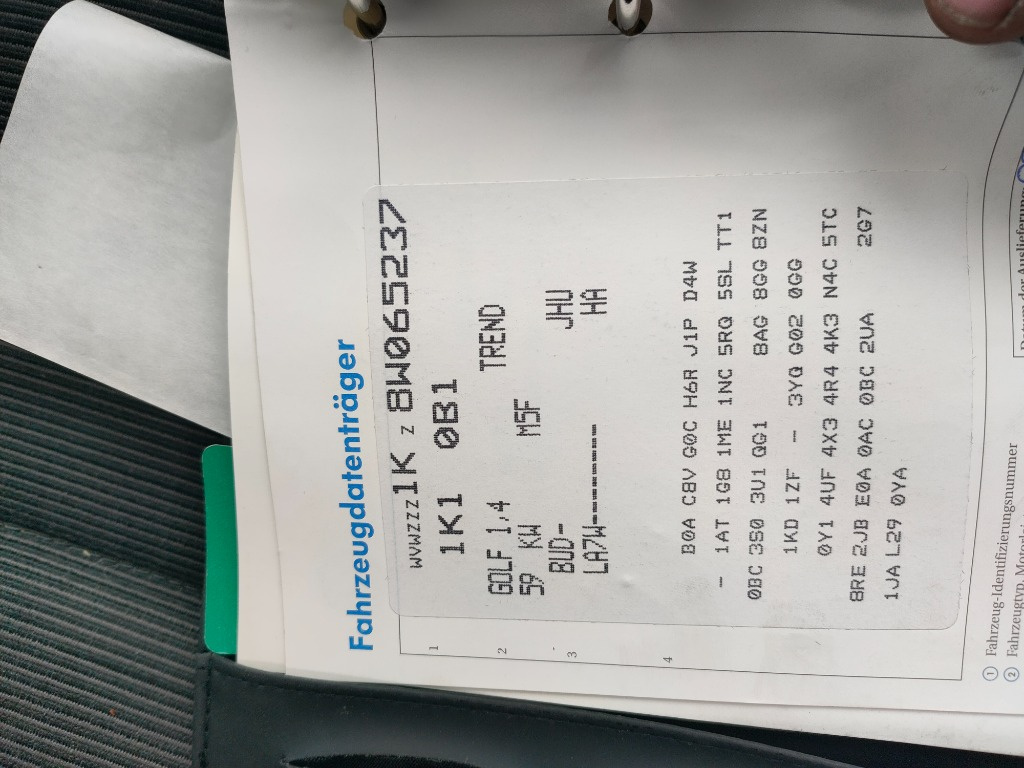 Stopuri Volkswagen Golf 5 2007 Hatchback