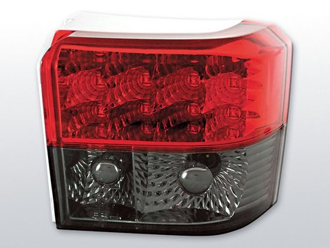 Stopuri VW T4 intre 1990-2003 Rosu Fumuriu pe LED