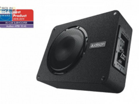 Subwoofer Activ auto Audison Prima APBX 10 AS2, 250mm, 400W RMS