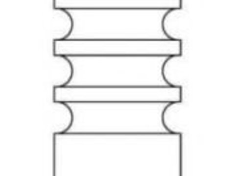 Supapa admisie AUDI A4 (8K2, B8) (2007 - 2015) INTERVALVES 3464.002 piesa NOUA