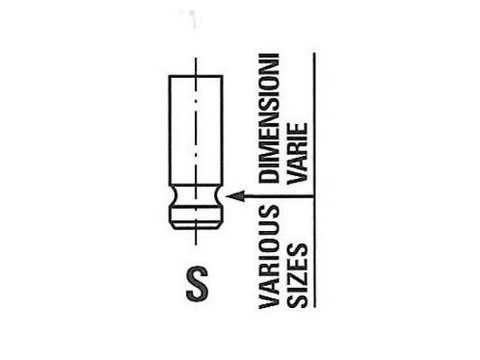 Supapa admisie Daewoo LACETTI hatchback (KLAN) 2004-2016 #2 96376881