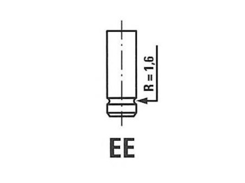 Supapa admisie Mitsubishi L 300 platou / sasiu (P1_T ) 1994-2000 #2 2221142520