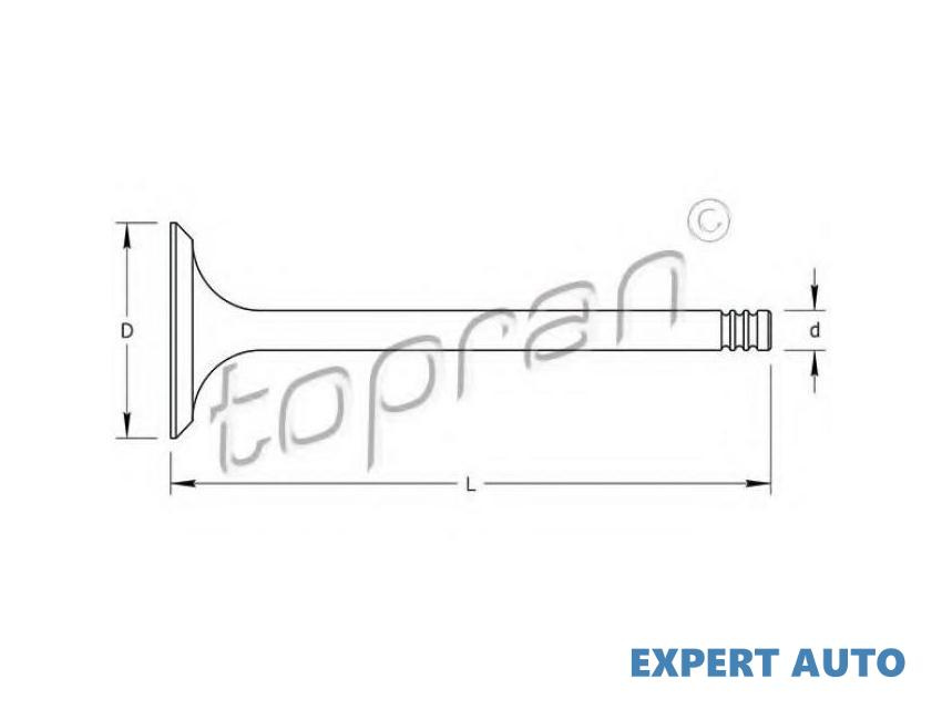 Supapa admisie Volkswagen VW JETTA IV (162, 163) 2010-2016 #2 0123125SX
