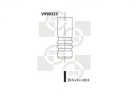 Supapa admisie VW POLO 9N BGA V990323