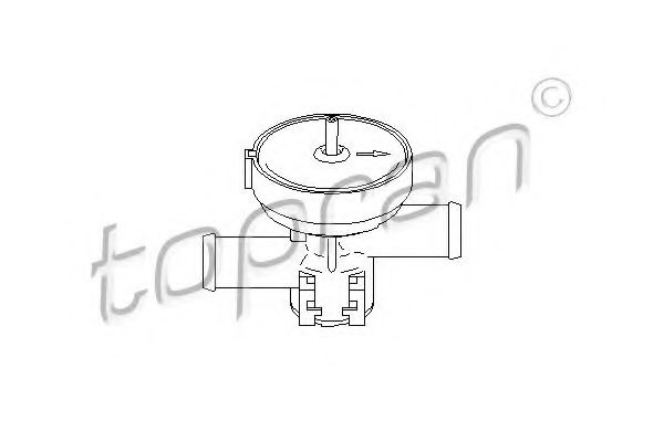 Supapa control, agent frigorific OPEL TIGRA (95_) 