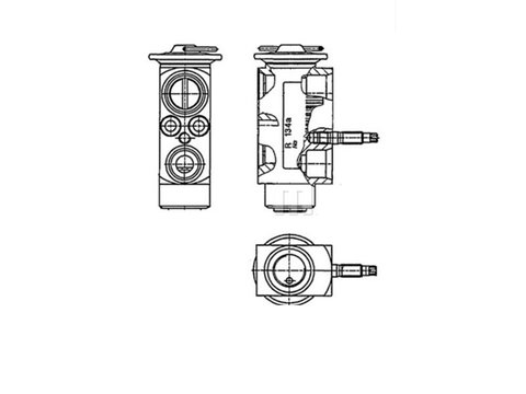 Supapa de expansiune Mahle, BMW 5 E60/E61, 2003-2010, Seria 6 E63/E64, 2004-2011,