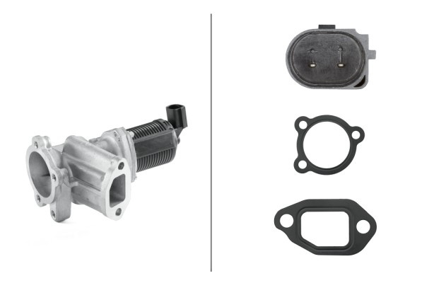 Supapa EGR (6NU010171451 HELLA) ALFA ROMEO,FIAT,LANCIA,OPEL,VAUXHALL
