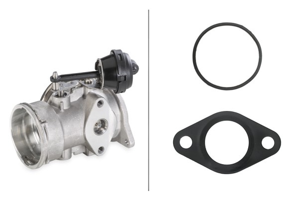 Supapa EGR (6NU010171641 HELLA) AUDI,FORD,SEAT,SKODA,VW