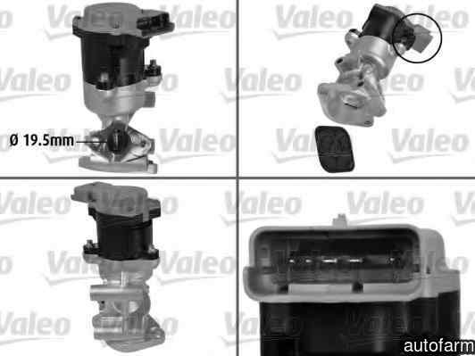 Supapa EGR CITROËN C5 III Break TD VALEO 700410