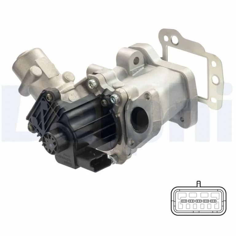 Supapa EGR Delphi CITROËN C5 III Break (RW_) 2008-2011 - EG10437-12B1