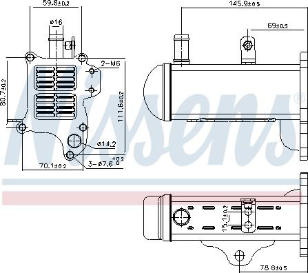 Supapa EGR EGR valve SUZUKI GRAND VITARA II 1.9 10.05-02.15 Nissens 989425