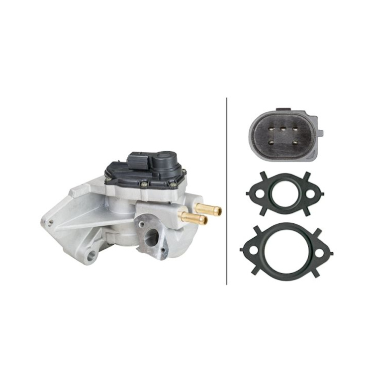 Supapa Egr Hella, Audi A3 (8p), 2003-2013, A3 (8p), 2004-2015, Seat Altea, Leon (1p), 2005-2013, Toledo Iii (5p), Skoda Octavia Ii (1z), Vw Eos, Golf Plus (5m), Passat (B6) 2005-2011 Touran (1t), 2003-2010 Motor 2.0 Fsi, 2.0 Fsi 4x4, 2.0 Fsi 4motion