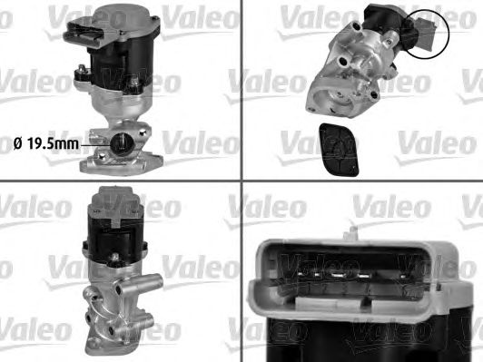 Supapa EGR LAND ROVER Discovery III (L319) (An fabricatie 07.2004 - 09.2009, 190 CP, Diesel) - Cod intern: W20160229 - LIVRARE DIN STOC in 24 ore!!!