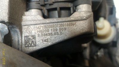 Supapa EGR Nissan Juke , Renault Megane 3, 1.5 dCi