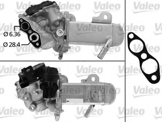 Supapa EGR PEUGEOT 807 (E) (2002 - 2016) VALEO 700451 piesa NOUA