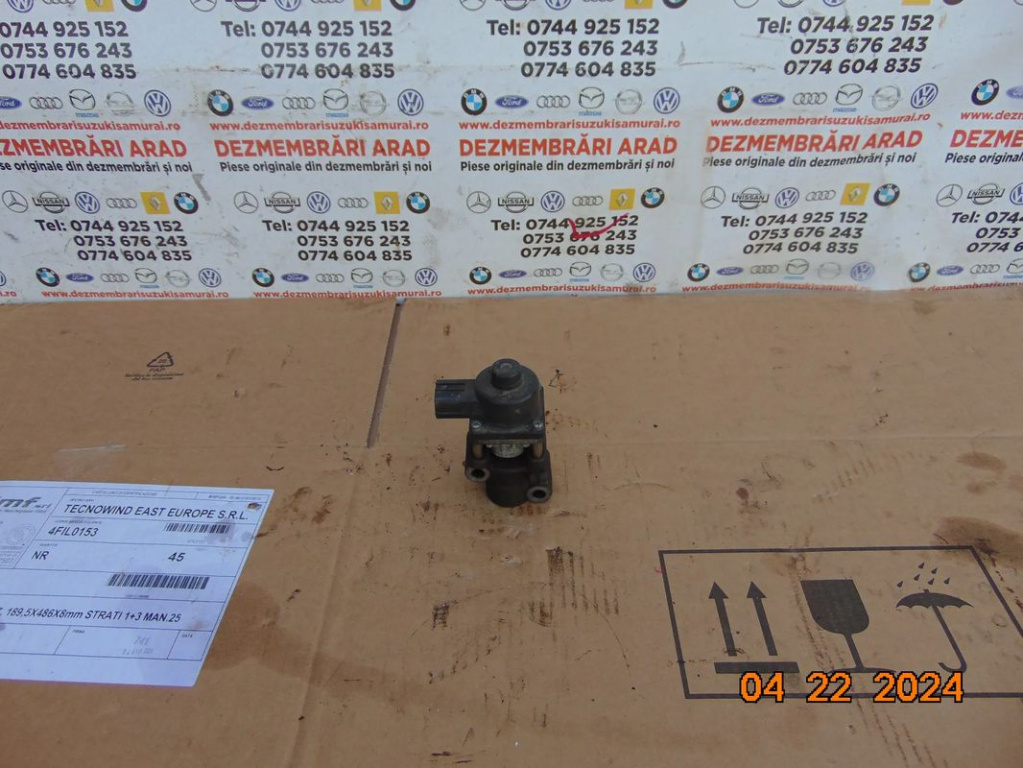 Supapa EGR Suzuki vitara 1.6 an 2005-2012 sx4 swift grand vitara 2