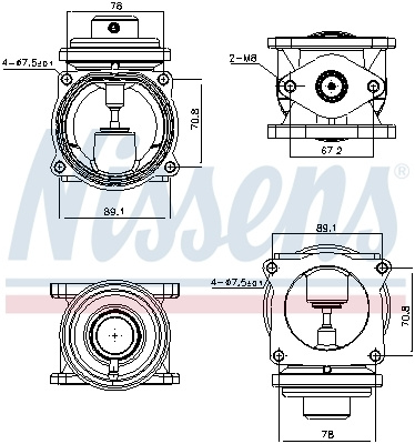 Supapa egr # Vw Touareg 2002 2003 2004 2005 2006 2