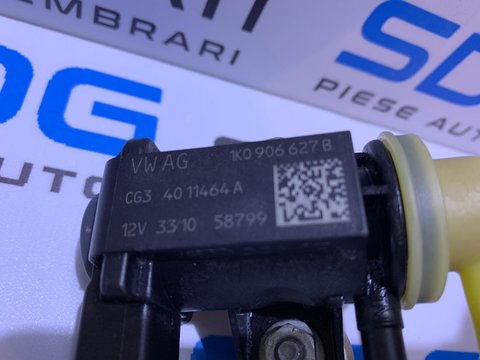 Supapa / Electrovalva Vacuum / Vacuum Audi A1 1.4 CUSB / 1.6 CXMA 2014 - 2018 Cod Piesa : 1K0 906 627 B / 1K090