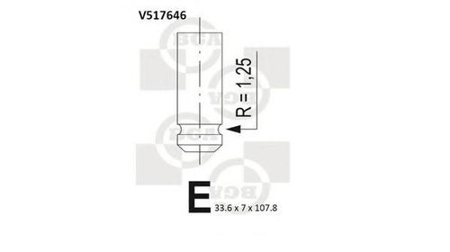 Supapa evacuare DACIA LOGAN MCV (KS) (20