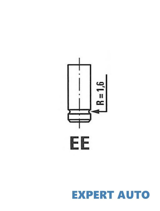 Supapa evacuare Fiat PANDA (141A_) 1980-2004 #2 007VA30681000