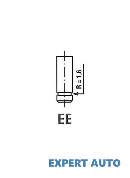 Supapa evacuare Fiat PANDA (169) 2003-2016 #2 007VA30711100