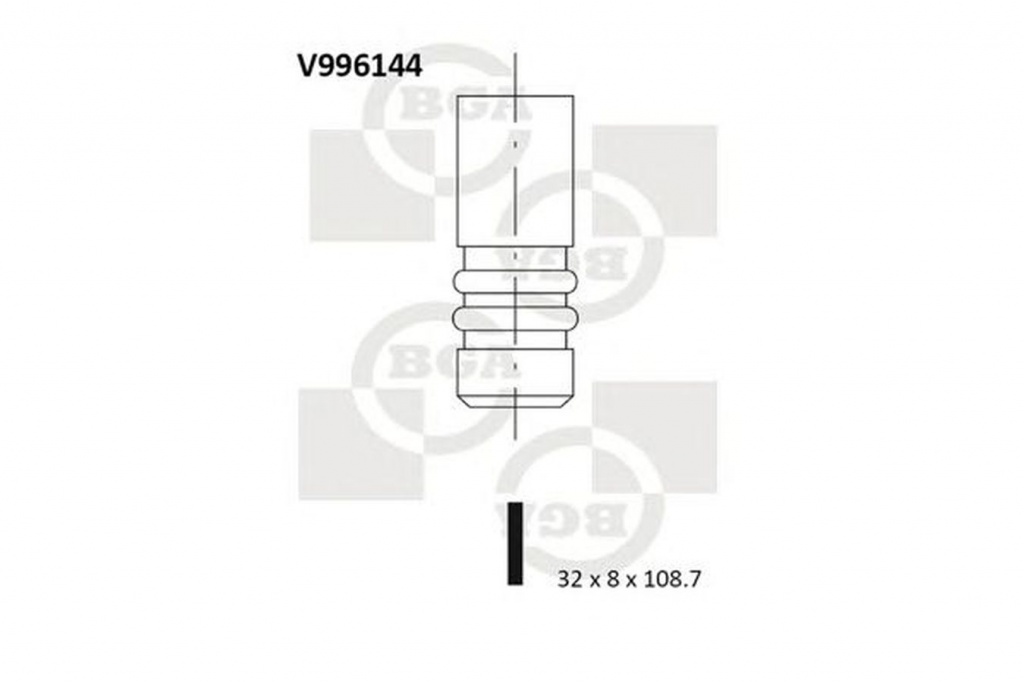 Supapa evacuare FORD FOCUS C-MAX BGA V996144