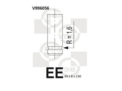 Supapa evacuare HYUNDAI GALLOPER II JK-01 BGA V996056