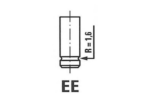 Supapa evacuare Lancia DELTA Mk II (836) 1993-1999 #2 007VA30681000