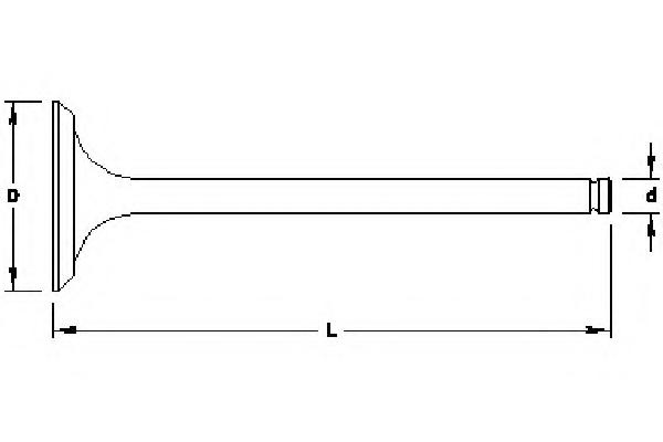 Supapa evacuare MERCEDES-BENZ COUPE (C124), MERCEDES-BENZ limuzina (W124), MERCEDES-BENZ KOMBI Break (S124) - TOPRAN 400 971