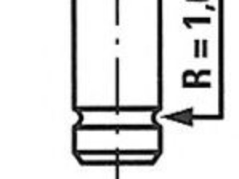 Supapa evacuare MITSUBISHI OUTLANDER I (CU) (2001 - 2006) FRECCIA R6105/RARNT piesa NOUA