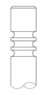 Supapa evacuare OPEL ZAFIRA TOURER C (P12) (2011 - 2016) INTERVALVES 3207.036 piesa NOUA