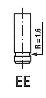 Supapa evacuare (R3746RCR FRE) FIAT