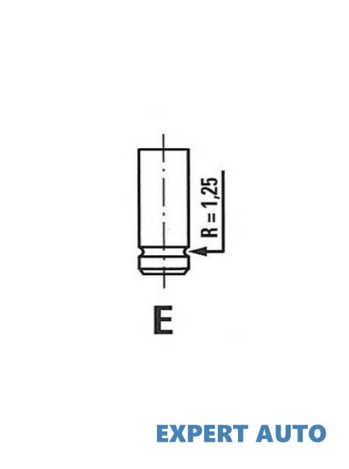 Supapa evacuare Renault CLIO Mk II (BB0/1/2_, CB0/1/2_) 1998-2016 #2 021VA30537000