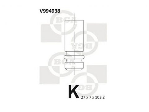 Supapa evacuare VOLVO 850 LS BGA V994938