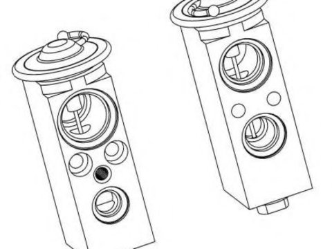 Supapa expansiune AC (aer conditionat) OPEL TIGRA (95_) (1994 - 2000) NRF 38377