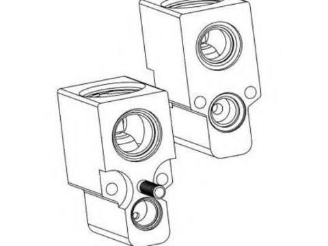 Supapa expansiune AC (aer conditionat) VW GOLF 3 Estate (1H5) (1993 - 1999) NRF 38342