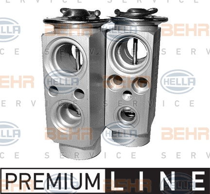 Supapa expansiune, clima (8UW351239341 HELLA) ALFA ROMEO,FIAT,OPEL,VAUXHALL