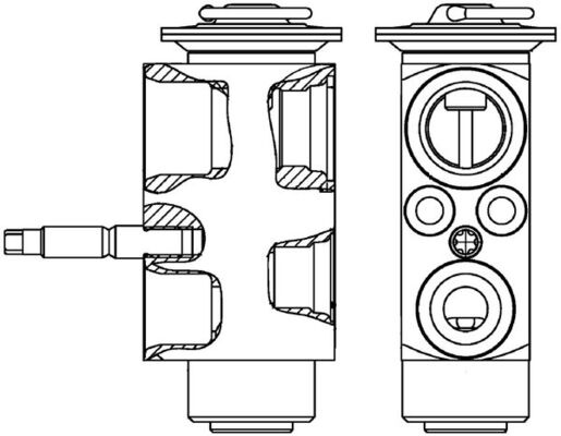 Supapa expansiune, clima MAHLE AVE113000P la BMW 3 Compact (E46) 2001 2002 2003 2004 2005
