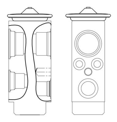 Supapa expansiune, clima MAHLE AVE9000S la masina MERCEDES-BENZ S-CLASS (W221, V221) 2009 2010 2011 2012 2013